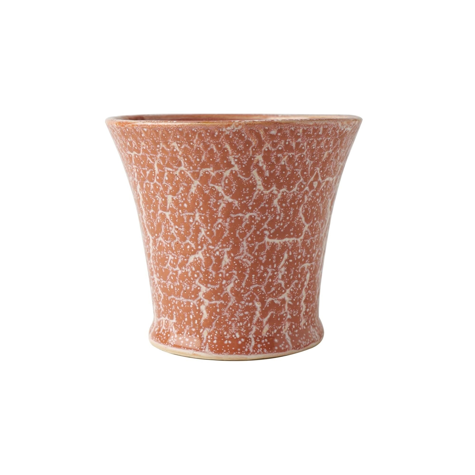 Doniczki na rośliny doniczki ceramiczne z cętkowaną teksturą dekoracyjne Boho prezenty dla miłośników roślin