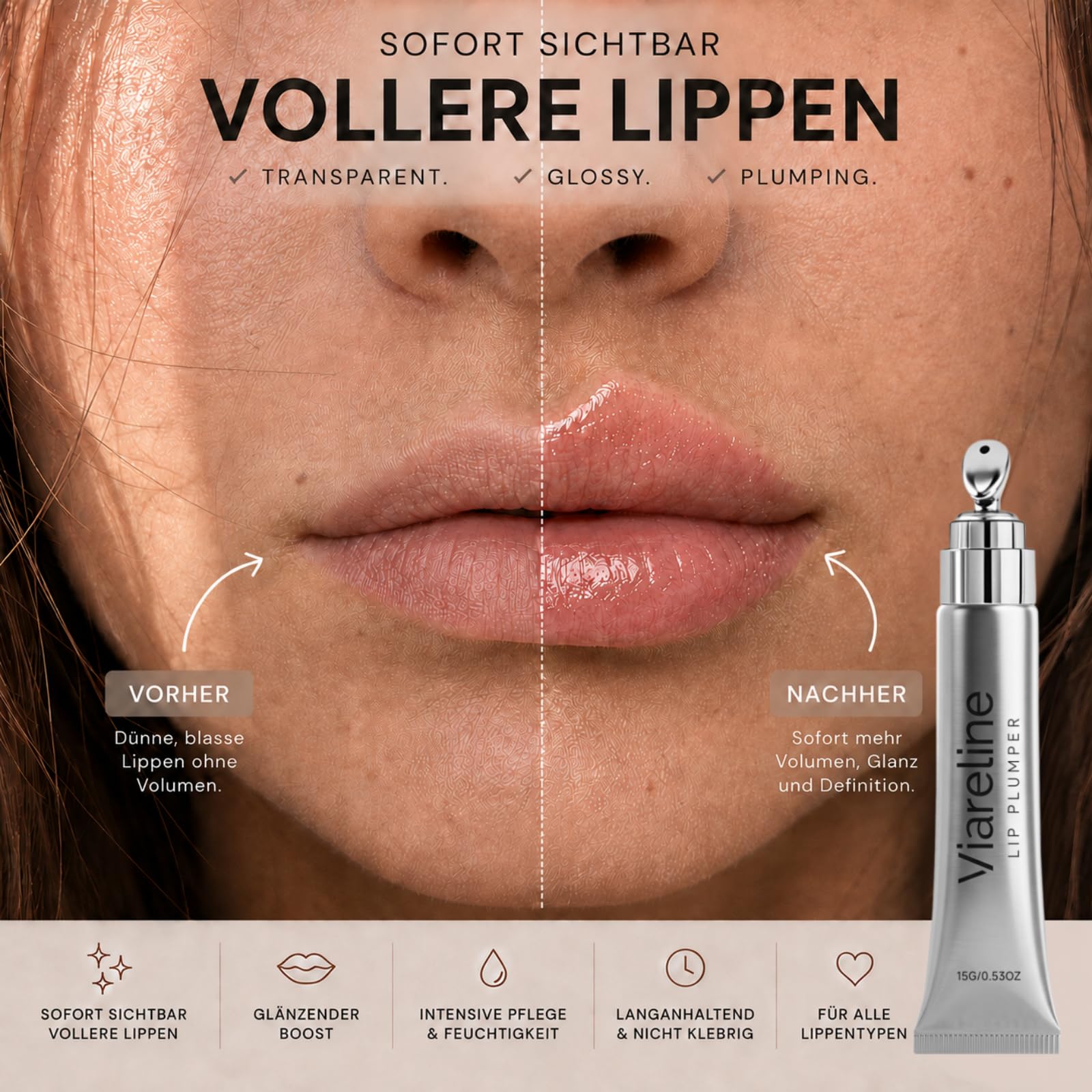 Smileful Lip Plumper,Smileful Farbkorrektur Serum