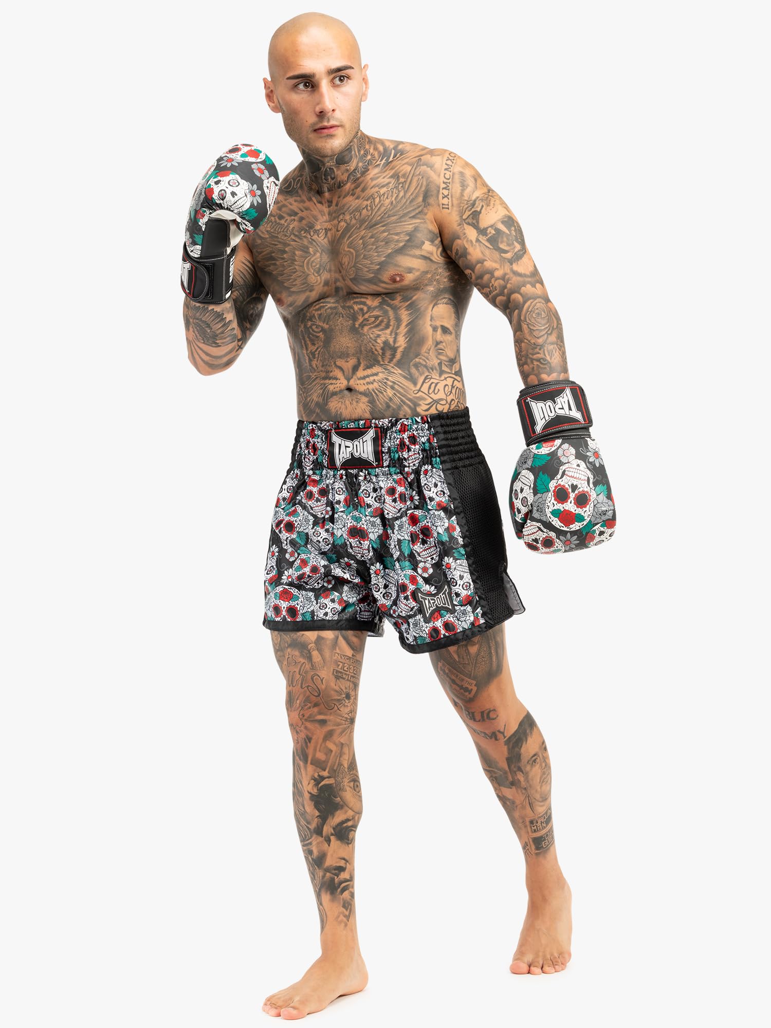 Tapout Bollan Pantalón de Boxe para Hombre