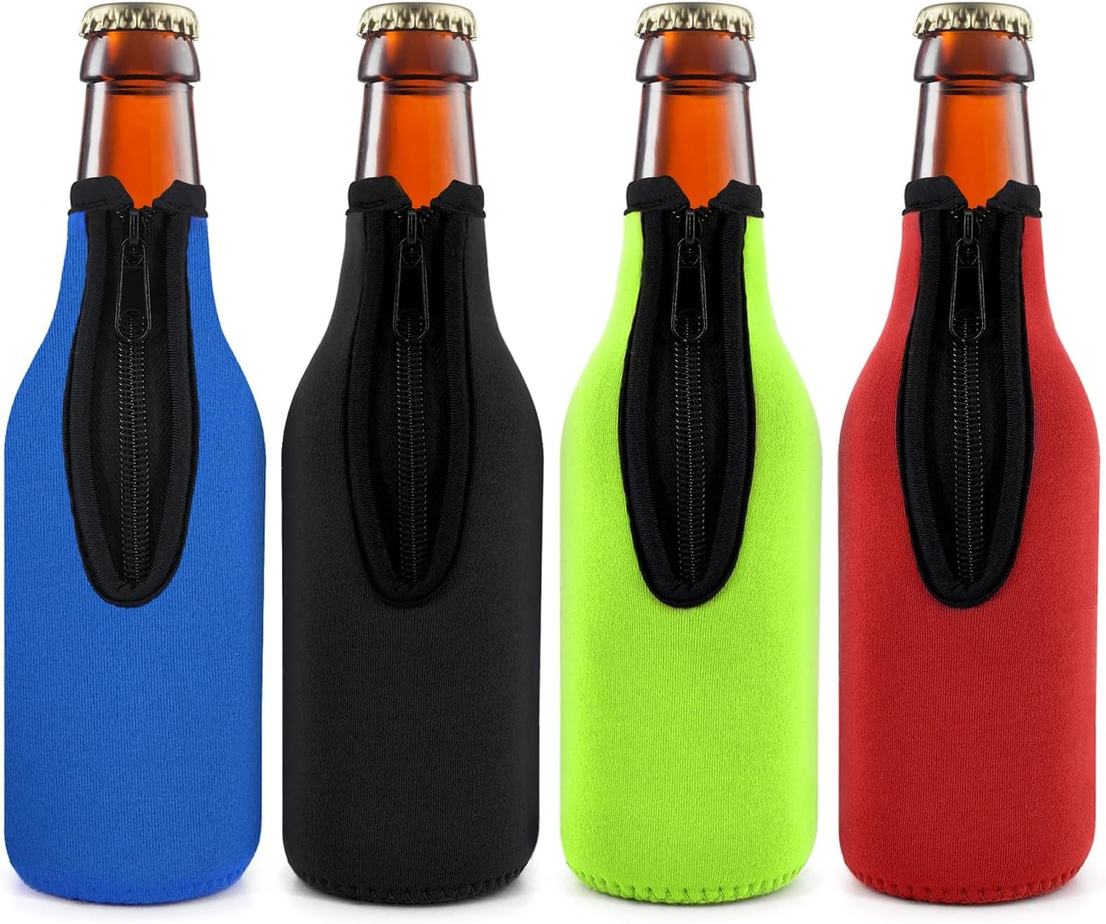 6 Pack Beer Bottle sleeves FRRIOTN Neoprene Insulated