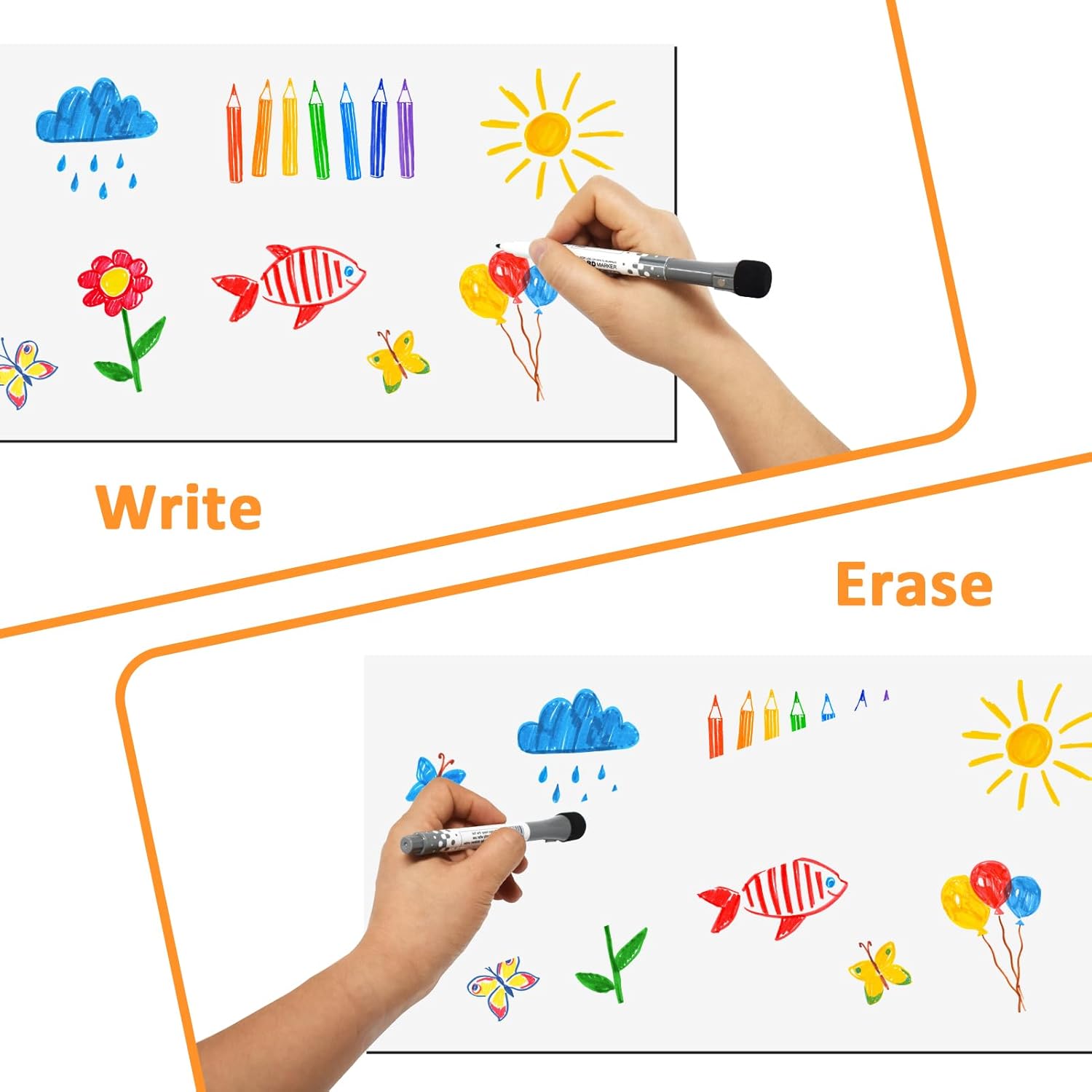 5.5”X12” Strong Magnetic Vent Cover for Home Floor Celling, Magnet Air Vent Covers for Wall,Vents,Suitable for Home,RV,HVAC and AC Vents, 2 Pack