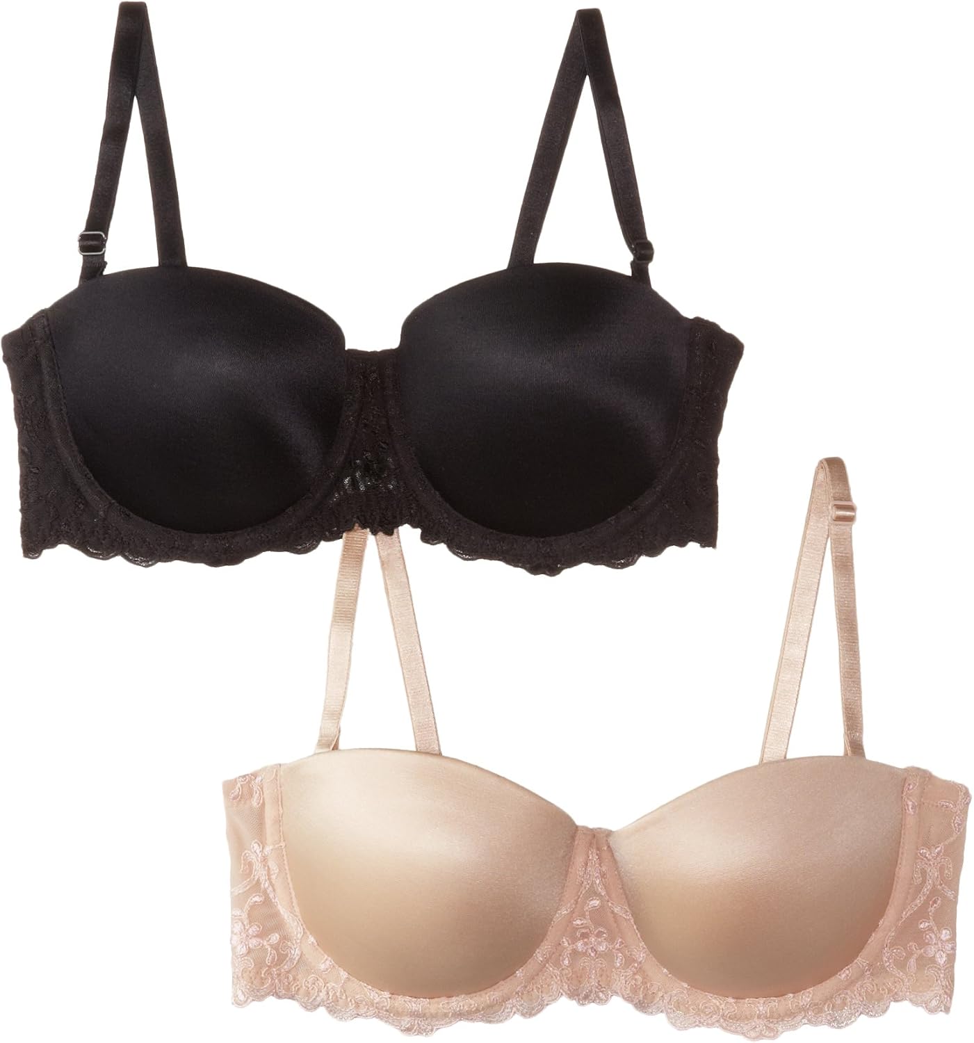 bra with removable straps