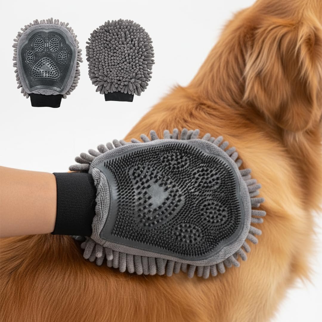 Muddy Mat Dual-Sided Dog Washing Glove