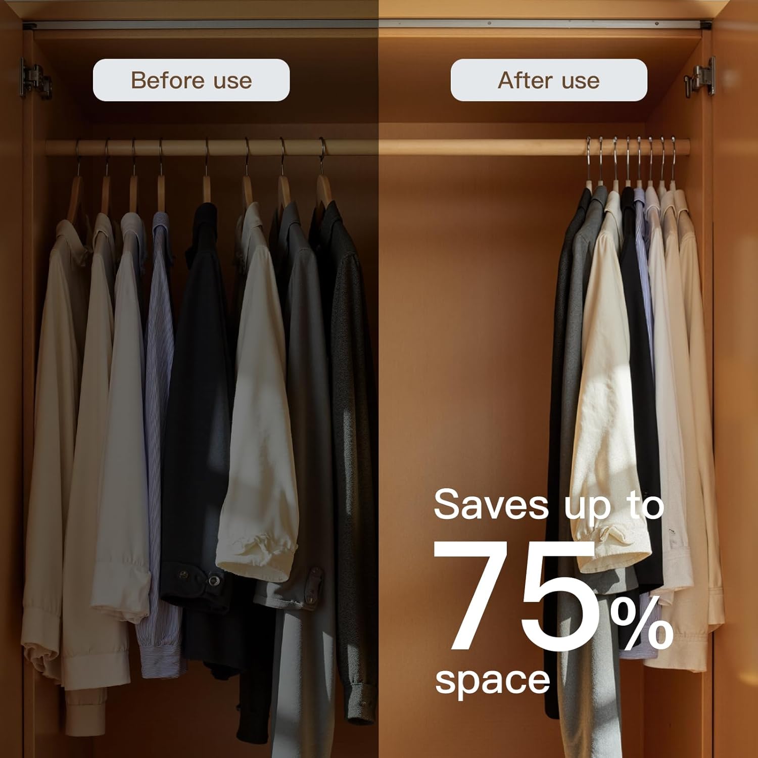 Flottian 36 Pack Beige Velvet Pants Hanger,Velvet Hangers with Clips Adjustable,Space-Saving Slim Flocked Hanger,Heavy Duty Non Slip Hangers for Skirts,Coats,Pants,Dress