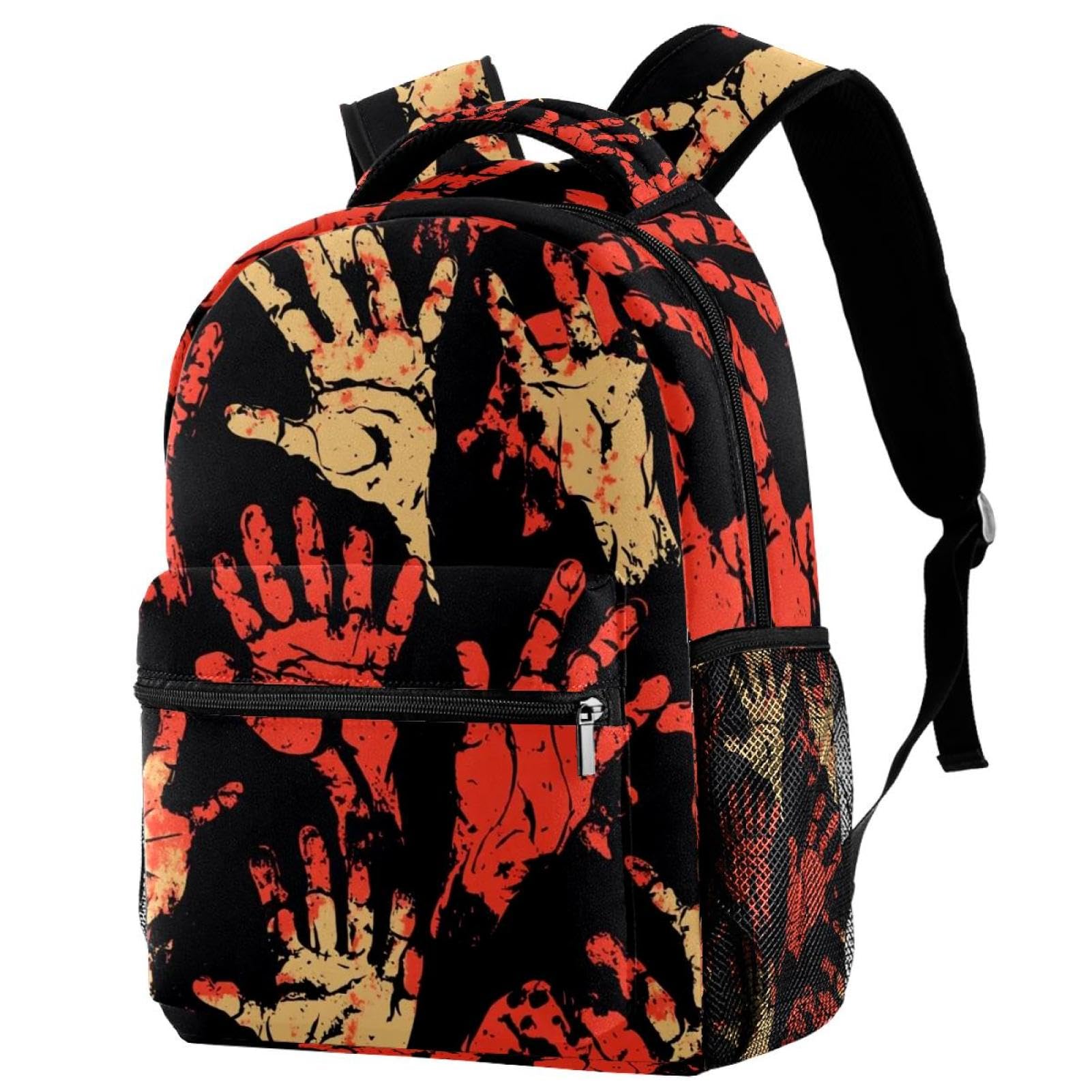 Sac à dos décontracté style zombie pour le lycée et les sorties - 7