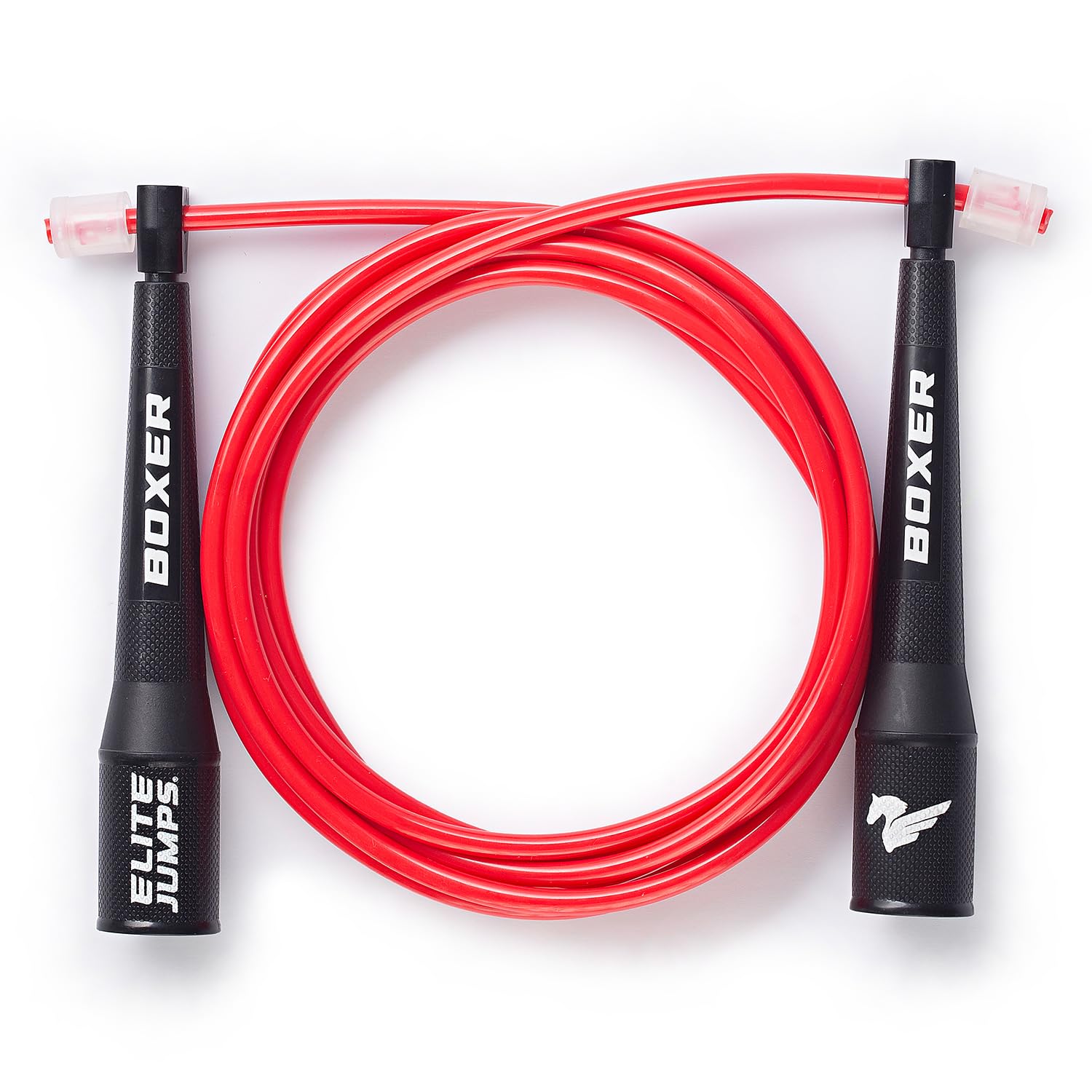 10 Foot Outdoor Rated 5Mm Pvc, Boxer Jump Rope 3.0 with Smooth Action Polymer Handles and Ergonomic Slip-Resistant Dimpled Grips