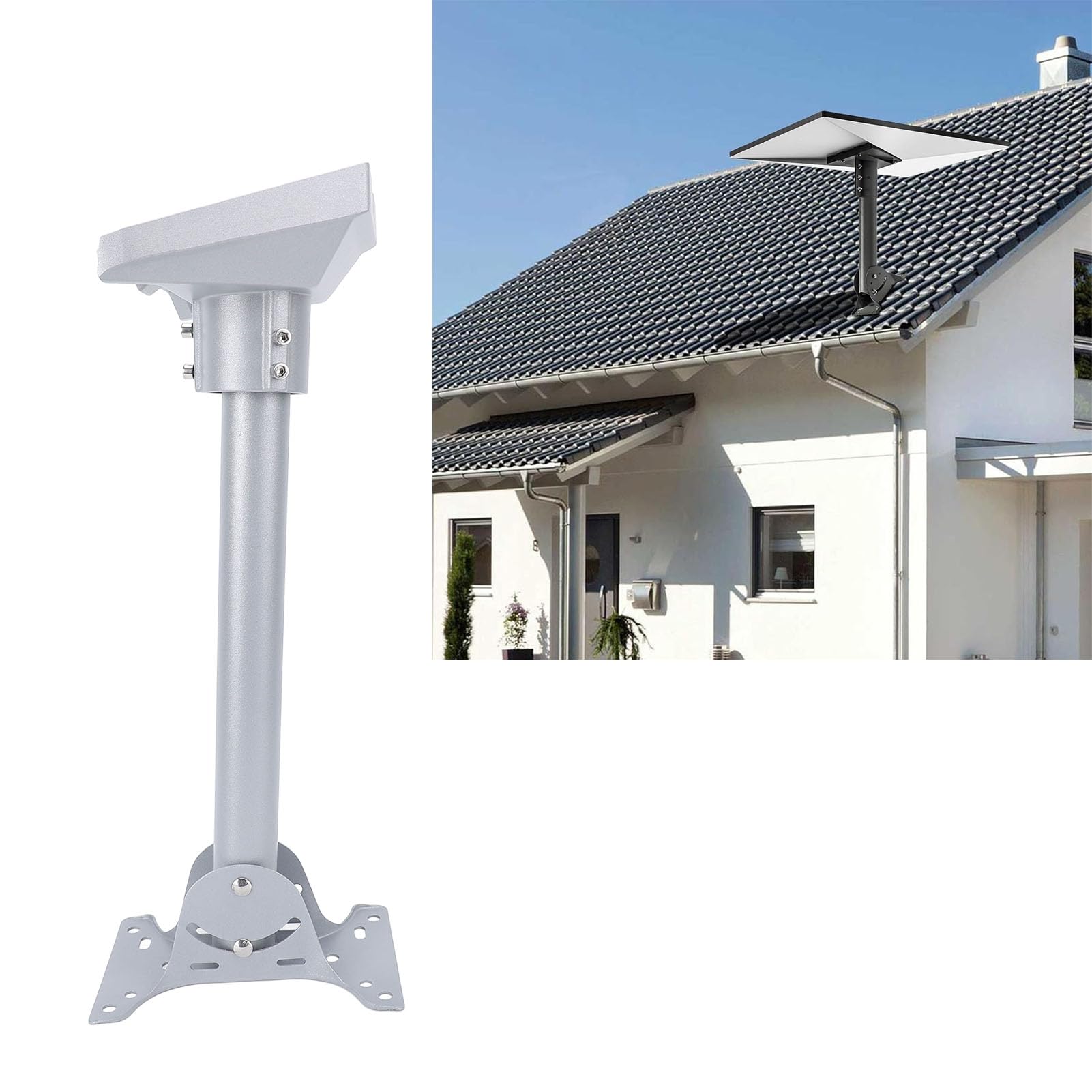 Gen 3 Kit de Support de Toit Lourd pour L'antenne en Liaison étoilée, Conception Réglable, Installation Facile avec Tout Matériel et Instructions, Matériau en Acier en Alliage