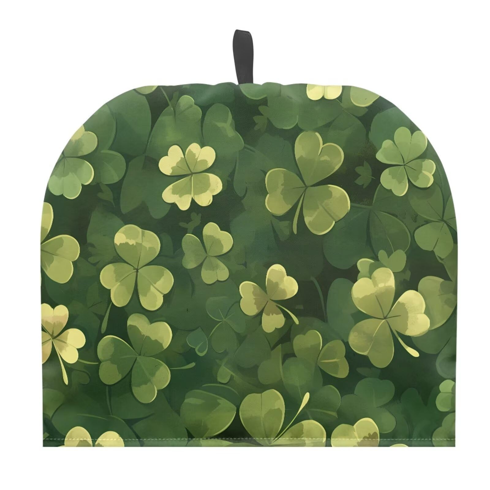 Lucky Shamrock Tea Cozy for Teapot Insulated Spider Tea Cozies Covers Soft &amp; Washable Green Teapot Insulation Cover Small Breakfast Warmer