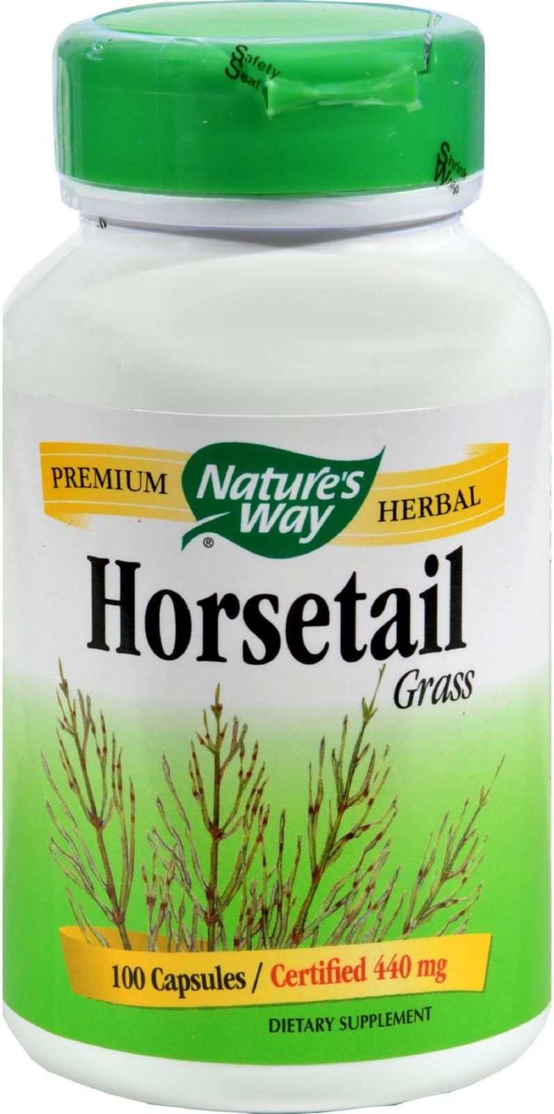 2Pack! Nature's Way Horsetail Grass - 100 Capsules