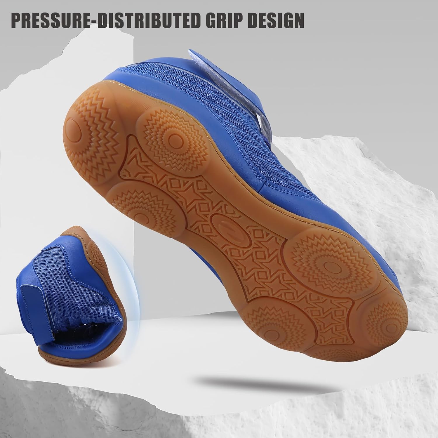 Kids Wrestling Shoes Youth Boys Girls Boxing Shoe Lightweight Breathable Non Slip
