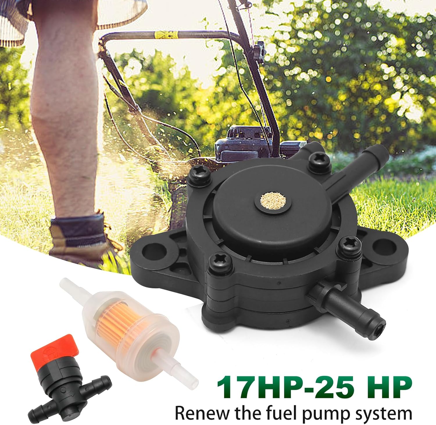 791230 Carburetor Replacement for B S 791230 799230 699709 499804 20Hp 21Hp 22Hp 23Hp 24Hp 25Hp, 407777 Carb Replacement for John Deere L111 L118 LA120 LA130 (carb kit)