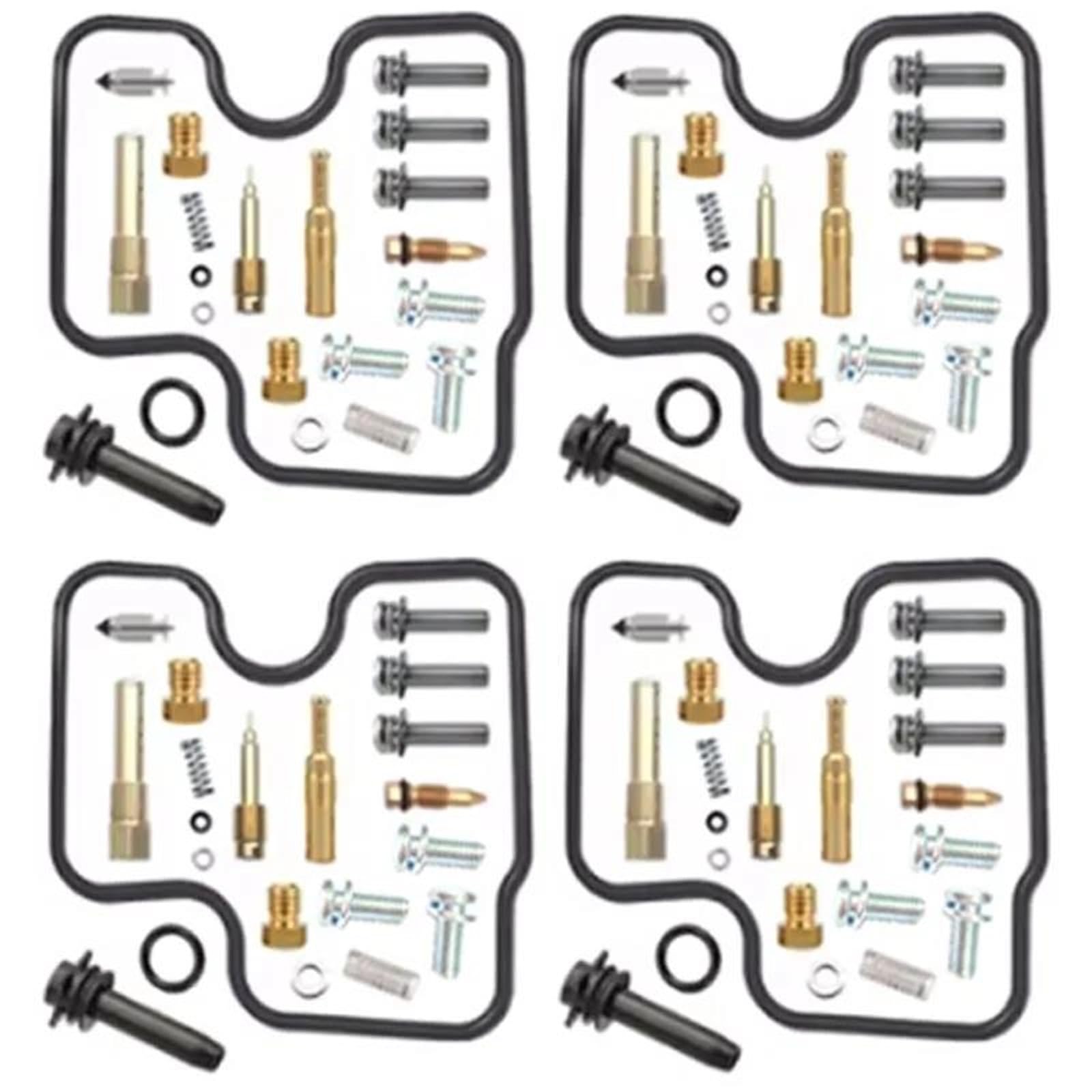 Juego De Reconstrucción Carburador Kit De Reparación Carburador Motocicleta para para CB400 NC31 para CB400SF, Piezas para Reconstrucción del Émbolo Flotador(Conjunto 1)