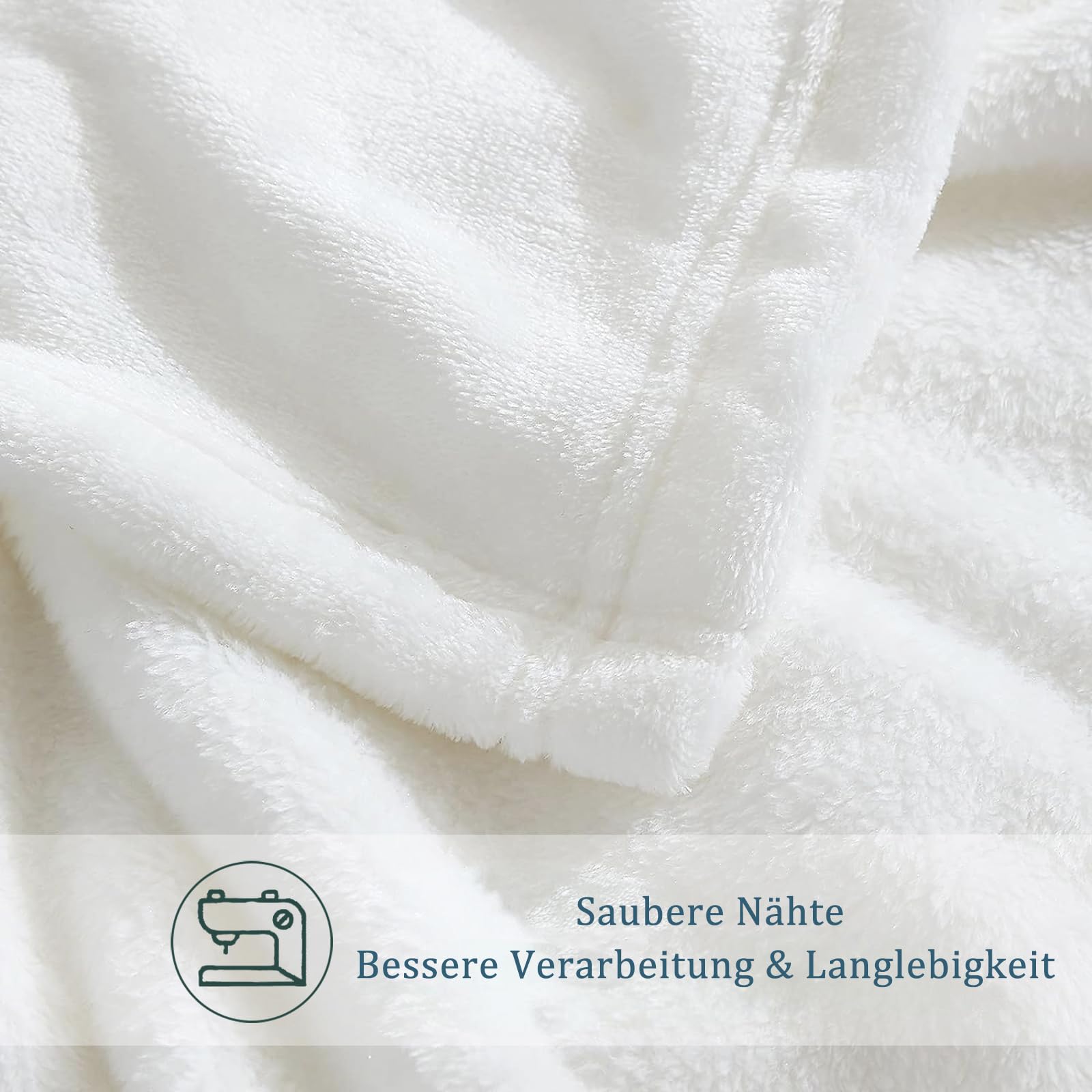 Kuscheldecke Flauschig mit Schneeflocken 150x200 cm - Klein Decke Fleecedecke Weich und Warm, Weihnachtsbaum Sofadecken Kuschelig Überwurf für Sofa, Couch, Bett & Wohnzimmer, Wohndecke Schwarz