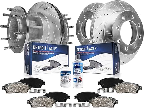 Miniatura 36 de Detroit Axle - Pastillas de freno para Mazda CX-5 2016-2024, pastillas de freno de cerámica delanteras y traseras con repuesto de hardware 2017 2018