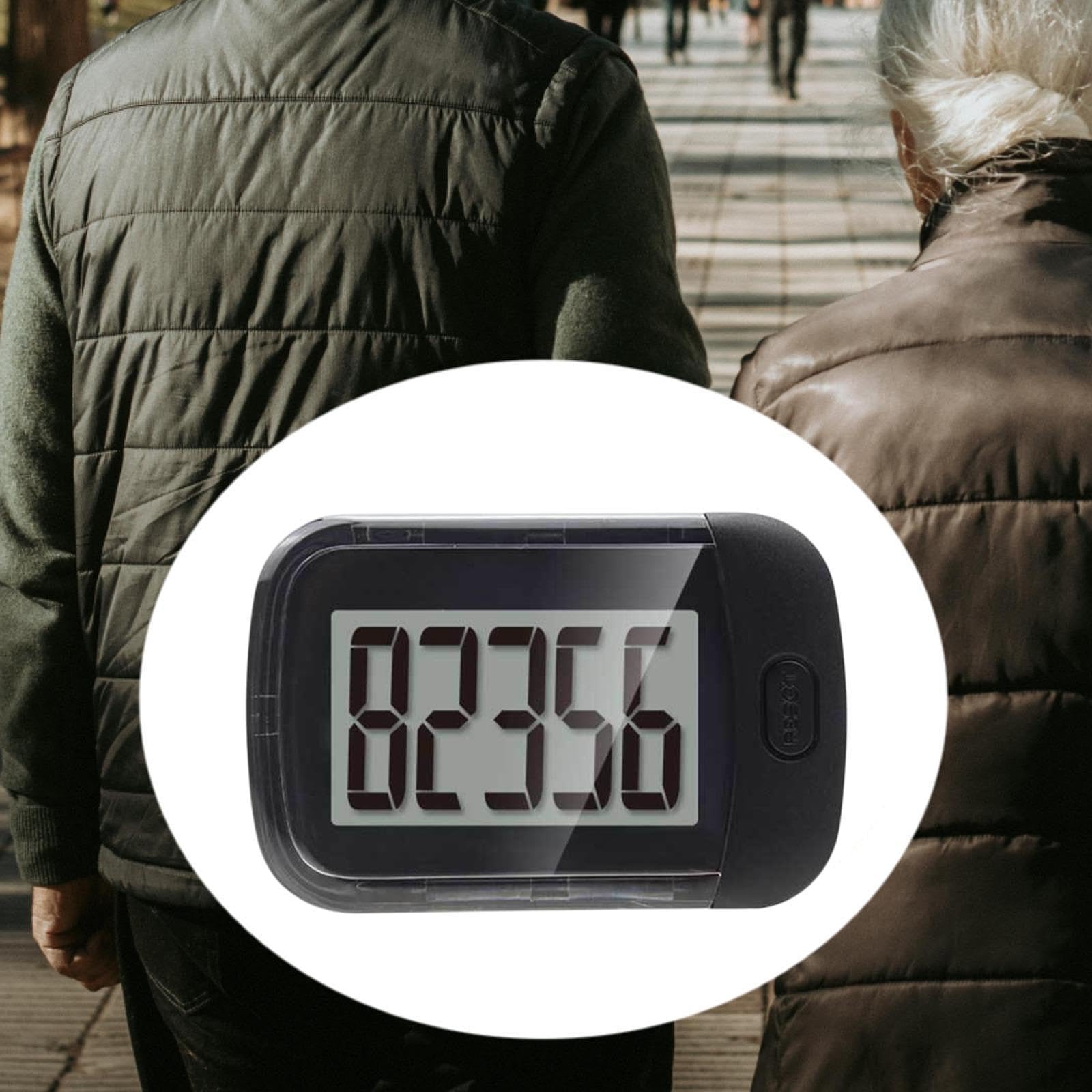 Walking 3D Pedometer Lightweight Step Counter for Running Adults Kids