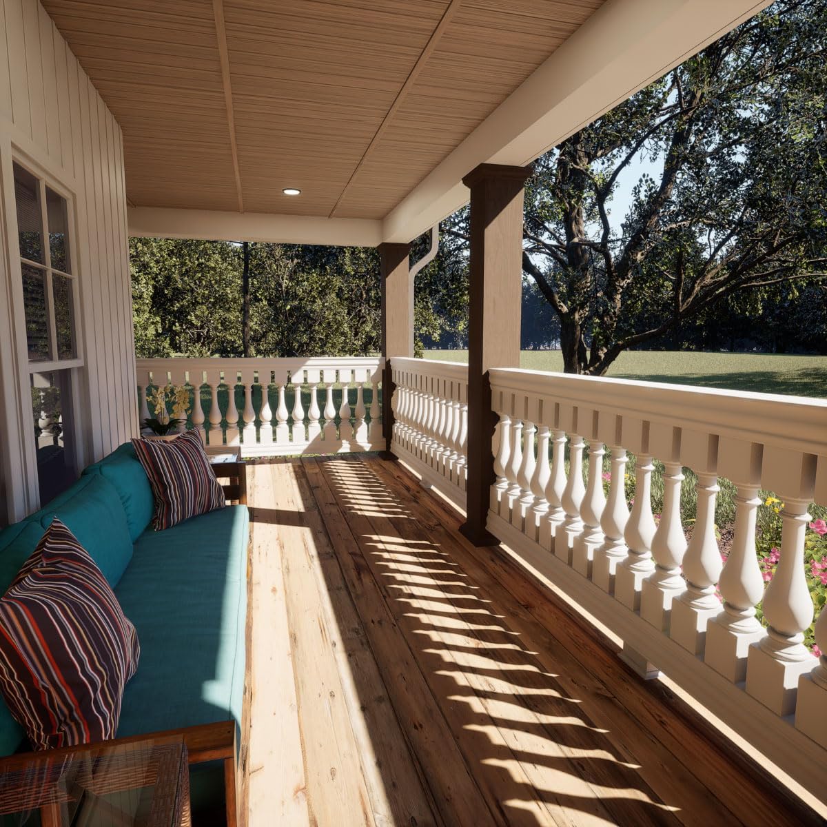 Fiberthane 700 Series Legacy Baluster: 5"W x 30"H, Fiberglass Reinforced Polyurethane (6 1/16" On-Center-Spacing to Pass 4" Sphere Code), Factory Primed