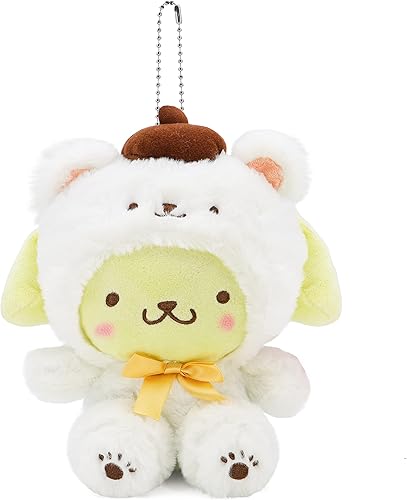 Peluche de oso blanco de dibujos animados Kawaii Cross-Dressing Series, muñeca de felpa suave, almohada de peluche, juguete de peluche de animales disponible en Yaxa Costa Rica