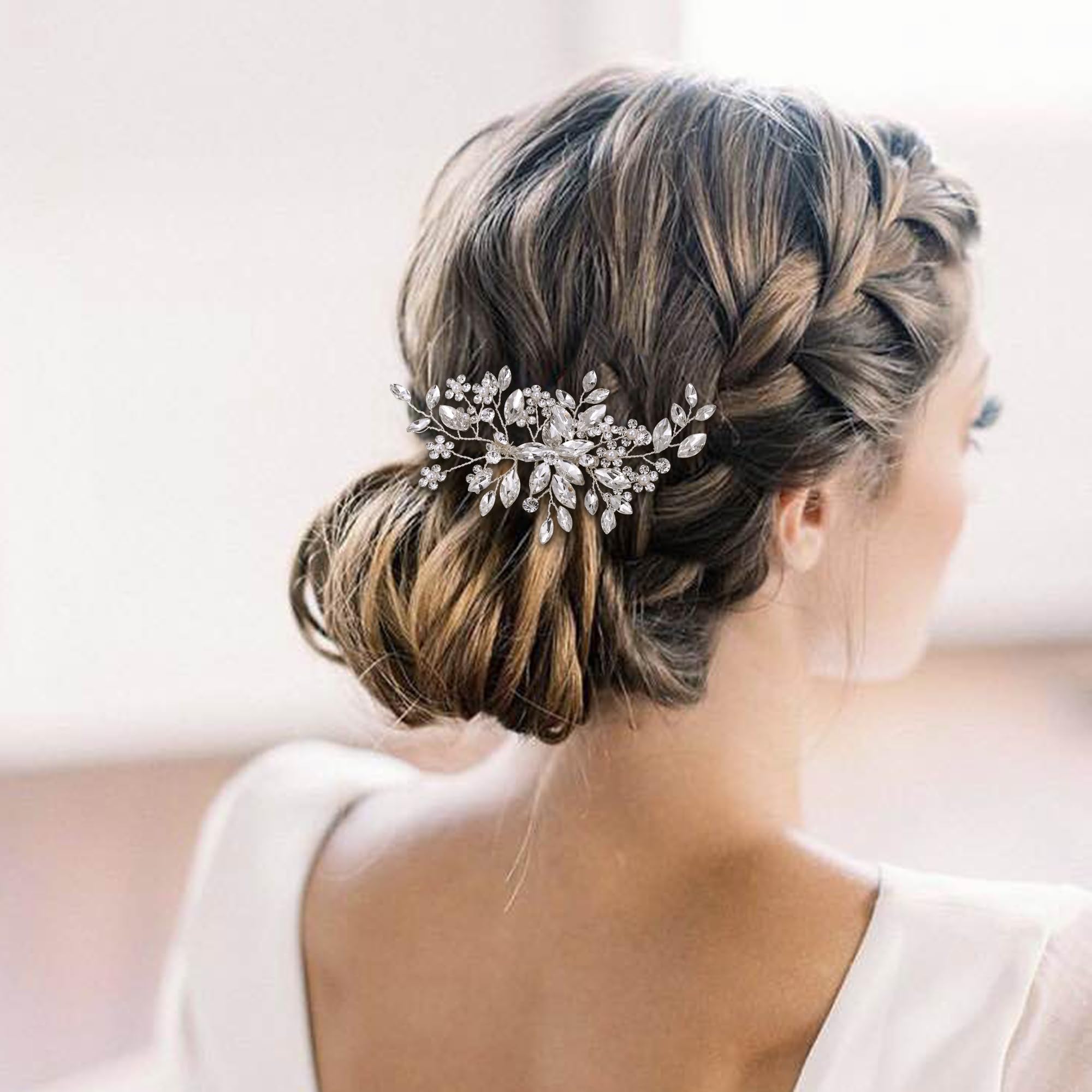 EVER FAITH Collana donna Madre figlia Collana Argento Infinito incastro Doppi cerchi pendente Collana