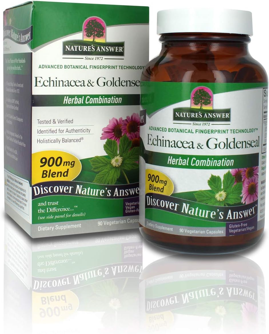 Nature's Answer Echinacea & Goldenseal Dietary Supplement