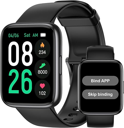 Reloj podómetro, apto para personas mayores, no requiere aplicaciónteléfono, reloj de seguimiento de fitness impermeable con contador de pasos,