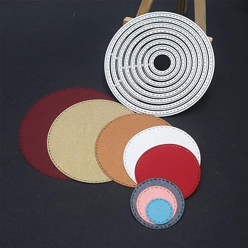 Miniatura 2 de FAWENUCY Troqueles de álbumes de recortes marcos de capas de metal para hacer tarjetas plantilla de papel para manualidades plantillas de relieve de