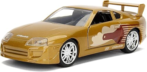 Jada Toys Fast & Furious 132 Slap Jack 1995 Toyota Supra auto fundido a presión, juguetes para niños y adultos (JA99542)