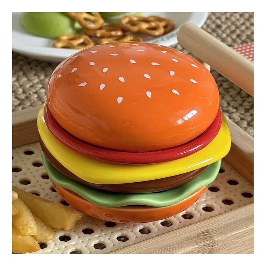 Amazon.co.jp: ハンバーガープレートセット – 創造的で重ね