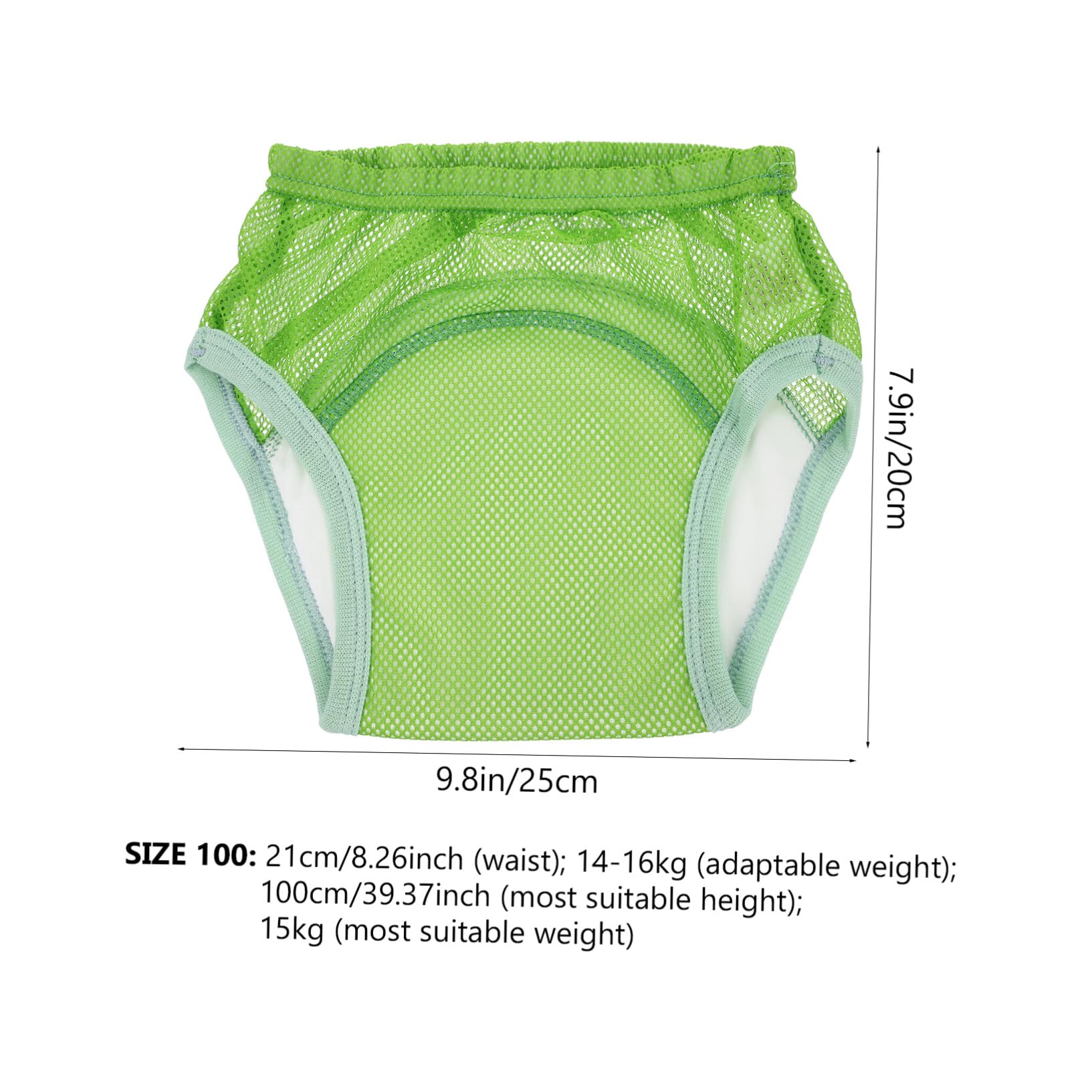 Hohopeti 3 piezas Pantalones de Entrenamiento para Niña Ropa Interior Transpirable de Algodón con y Cintura Elástica para Aprendizaje de Wc
