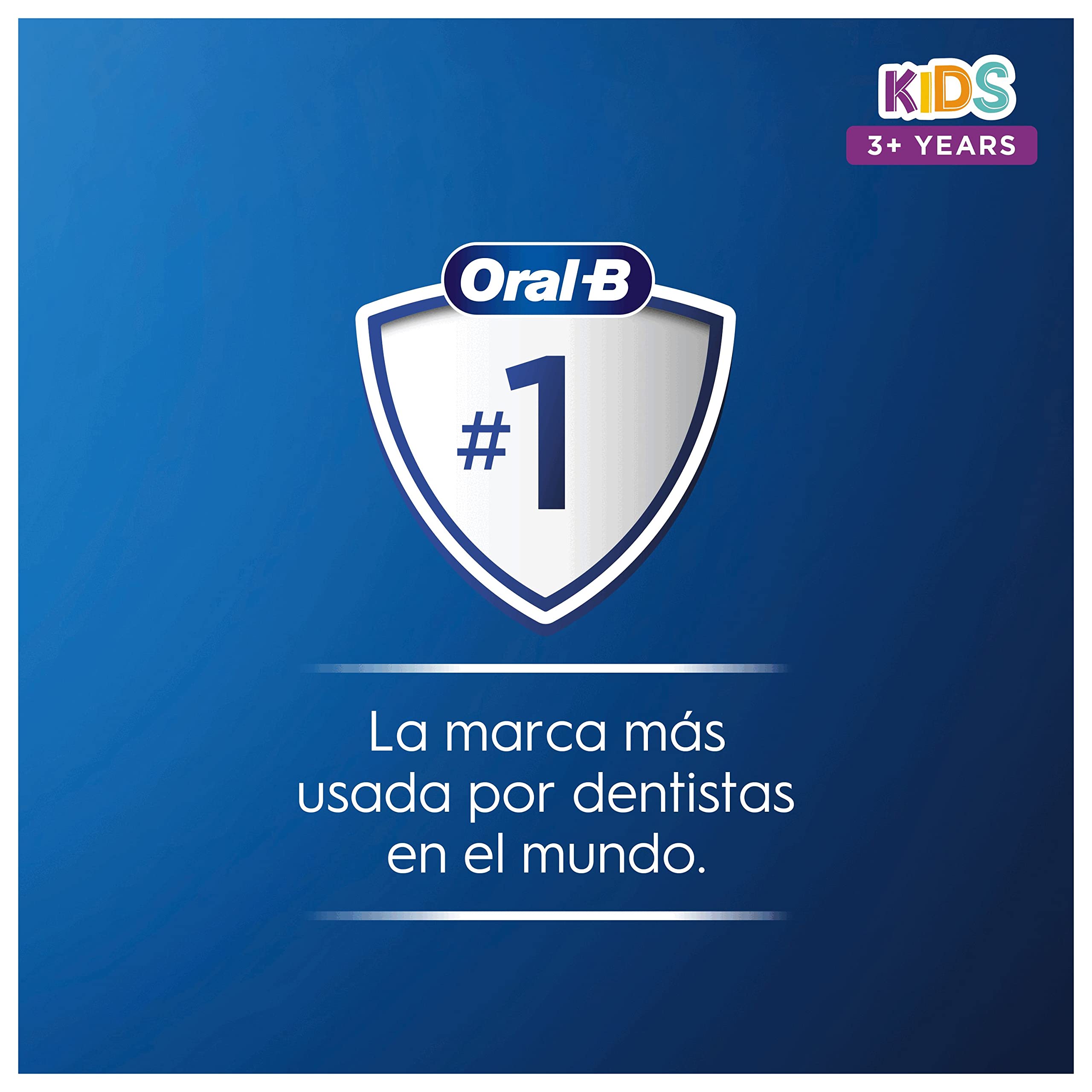 Oral-B Junior Cepillo Eléctrico, 1 Mango De Star Wars, 2 Cabezales, Diseñado Por Braun, Apto Para Niños Mayores De 6 años