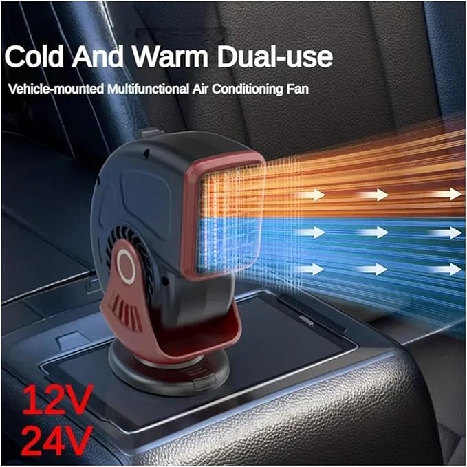 Calefactor Eléctrico Portátil Cerámico PTC 12V 150W miniatura 5
