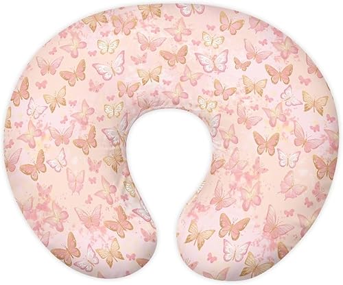 Vista 22 de Funda para tumbona con estampado de leopardo, funda de almohada para lactancia materna para bebé, niña, niño, funda de almohada de repuesto