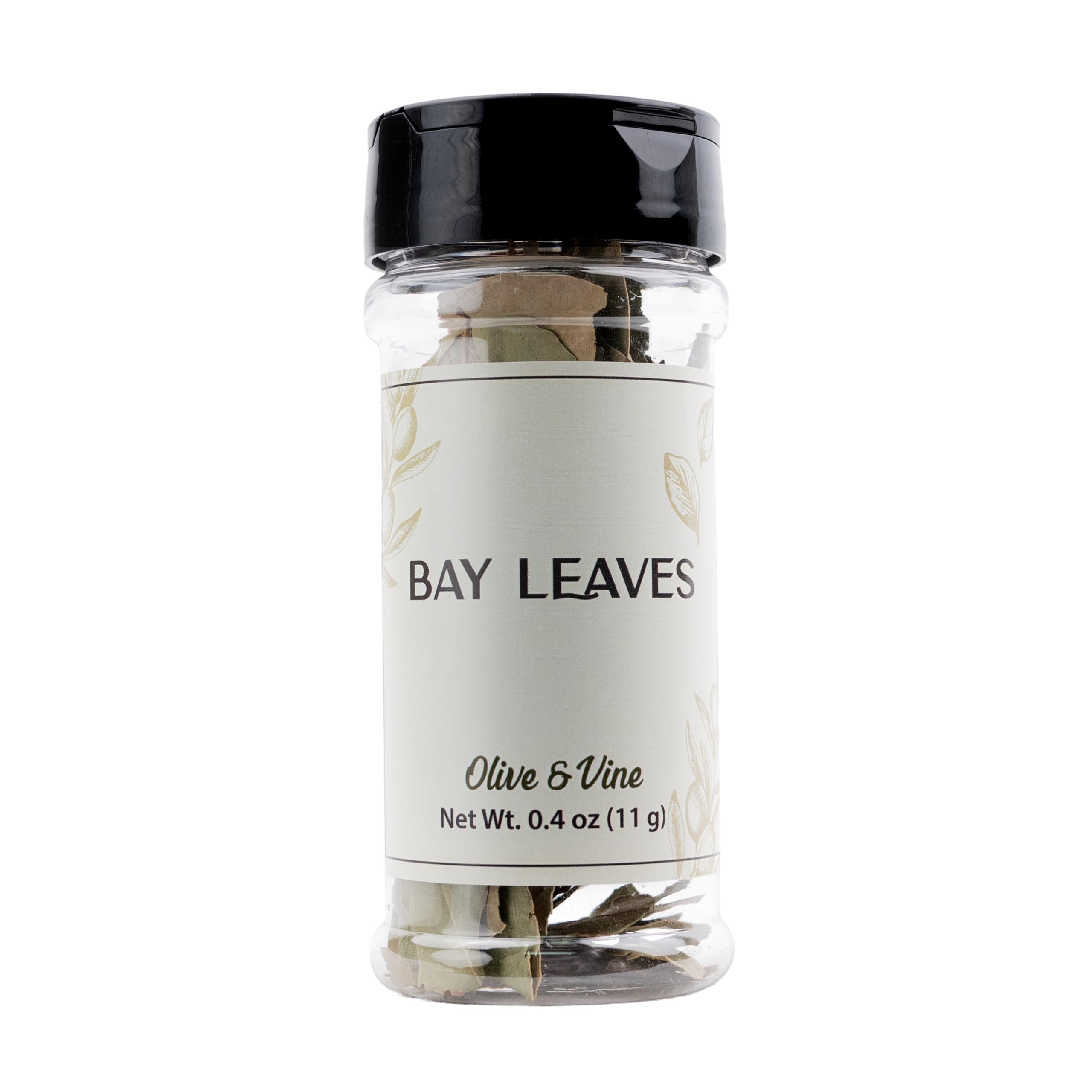 Olive & Vine Whole Bay Leaves, Aromatic Flavor, Seasoning for Soups, Stews, and Curries, with Rich Tradition, Authentic Taste, For Global Recipes (0.4