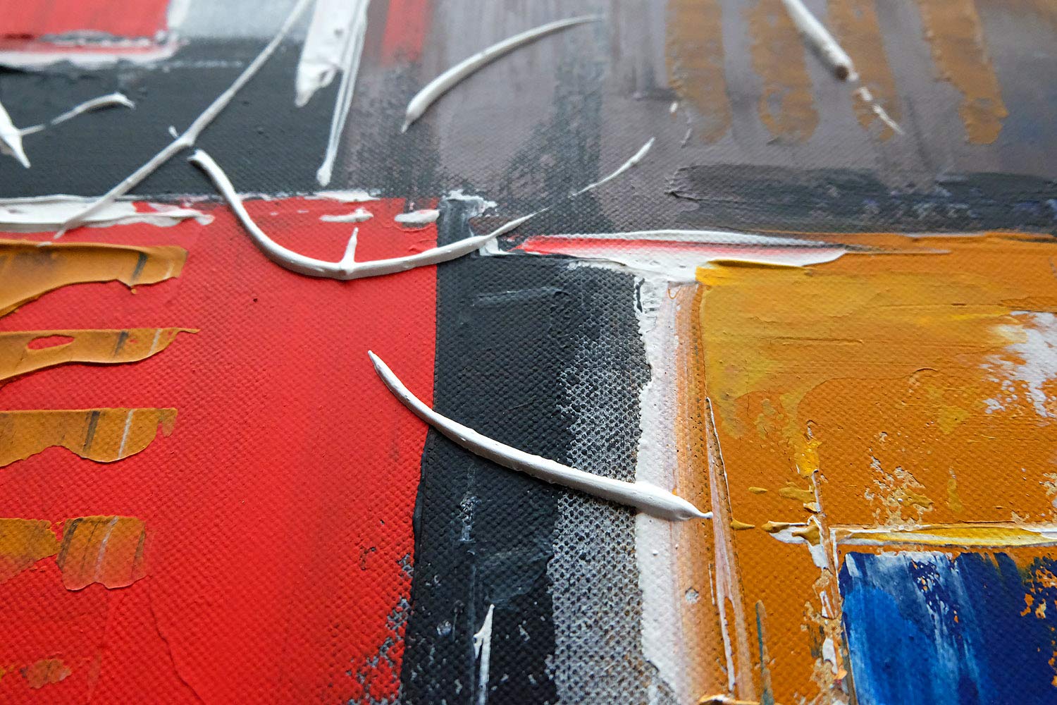 Monica Mirafiori I 140x70 cm I Tableau Peint à la Main I Modèles Tableau I Peintre Moderne I Tableaux Peintures I Toile sur Cadre en Bois