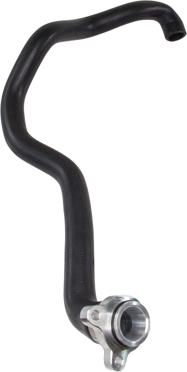 Rein CHU0465 Engine Coolant Hose for BMW with Upgraded Metal Flange - Radiator to Thermostat