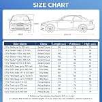 Car Cover for Sports Coupe Sedan Waterproof All Weather, Universal Fit Audi TT, Toyota 86/Celica, Subaru BRZ, Nissan 350z/370z/Versa/240SX, Hyundai Veloster/Accent, Porsche 718/Boxster etc.