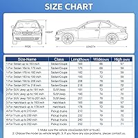 Vista 6 de Funda impermeable para automóvil para todo tipo de clima, ajuste universal