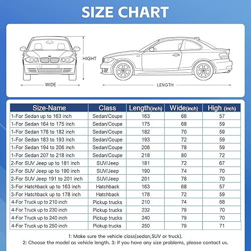 Miniatura 6 de Funda impermeable para automóvil para todo tipo de clima, ajuste universal
