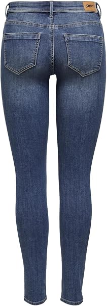 ONLY Female Skinny Jeans ONLWAUW Mittlere Taille Skinny Fit Jeans - 3