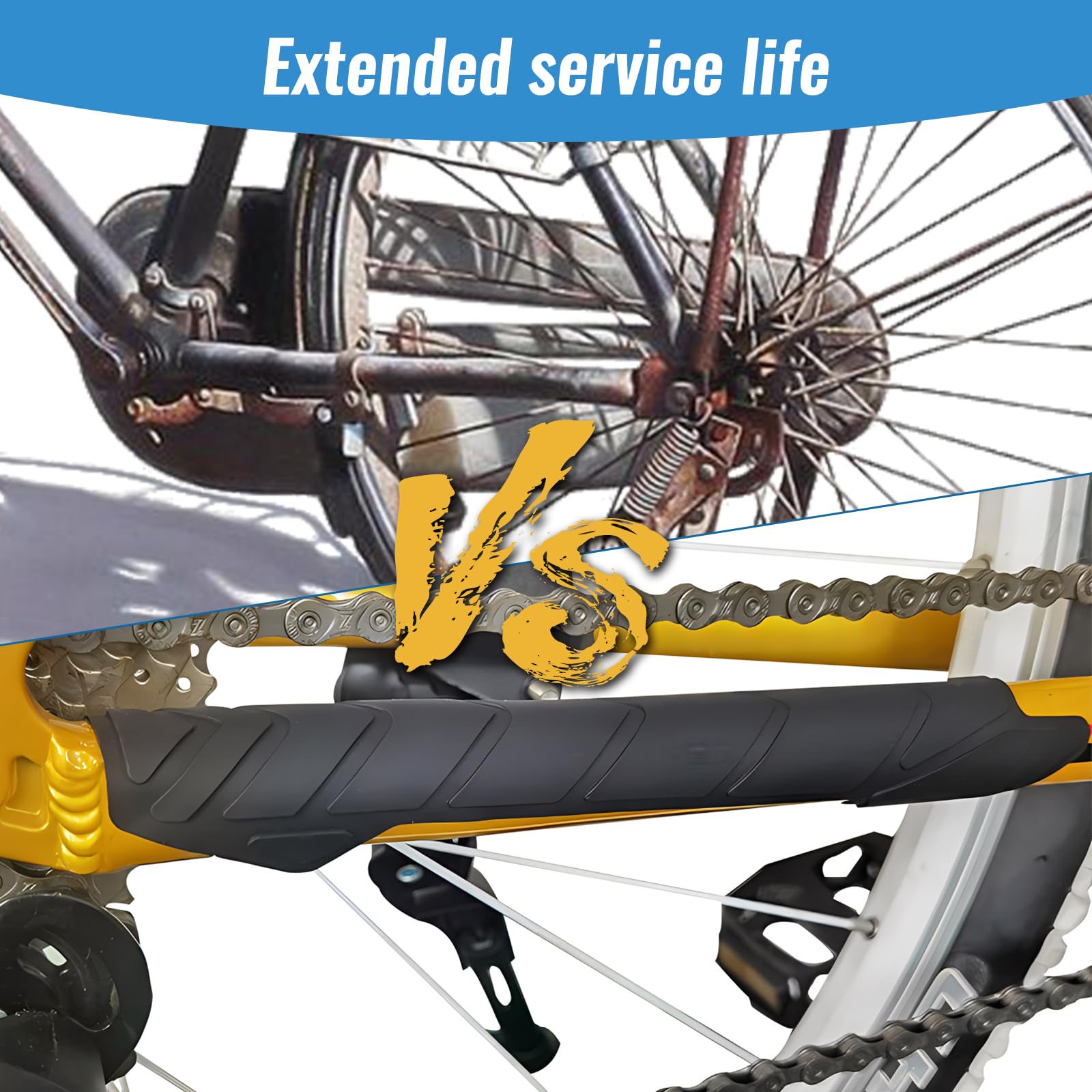 VBESTLIFE Garde De Pédaliers De Vélo De Montagne Garde De Chaîne De Vélo 104BCD Pédaliers De