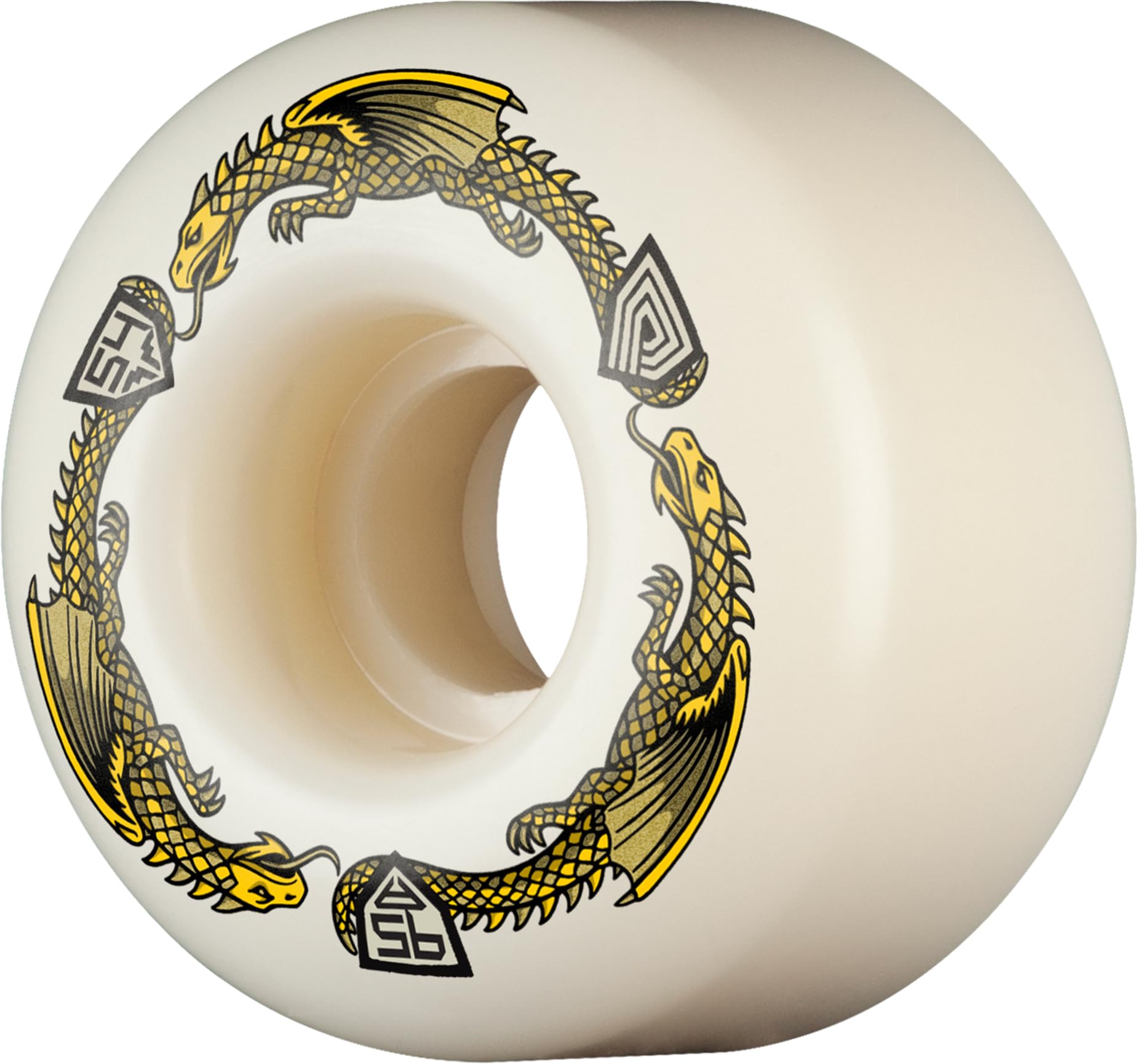 Powell Peralta Dragon Formula Skateboard Wheels 95A, Radial V4, 54mm x 34mm
