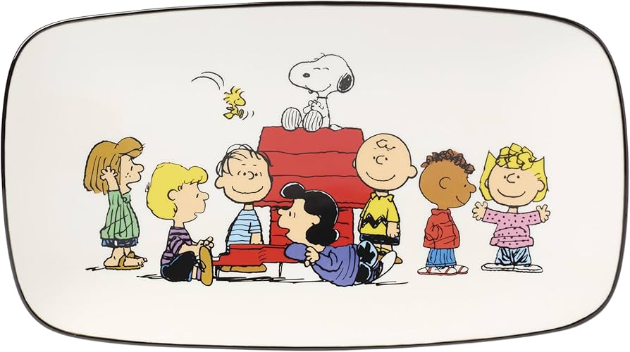 Amazon.com: Lenox 897578 Chef Snoopy Hors Doeuvres Tray : Home