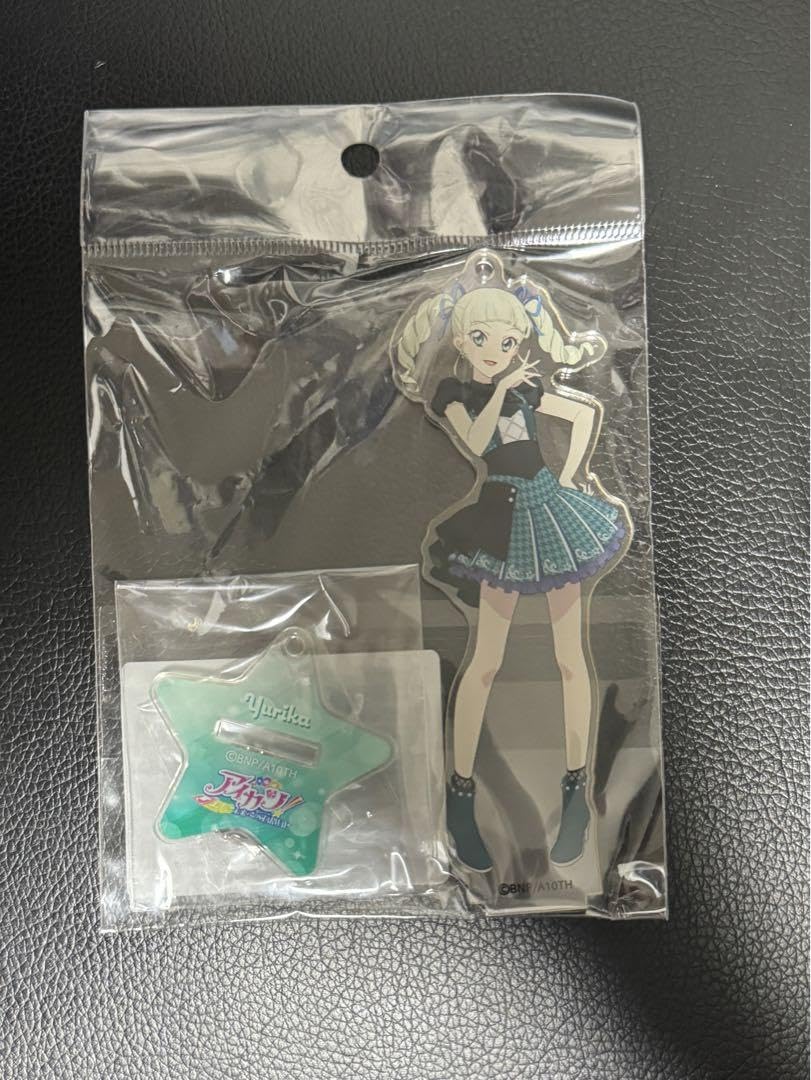 アイカツ！藤堂ユリカ 紫吹蘭アクリルスタンドキーホルダー clear Ani-Art ～未来へのSTARWAY～_藤堂ユリカ STORY 10th アイカツ！ アクリルスタンド