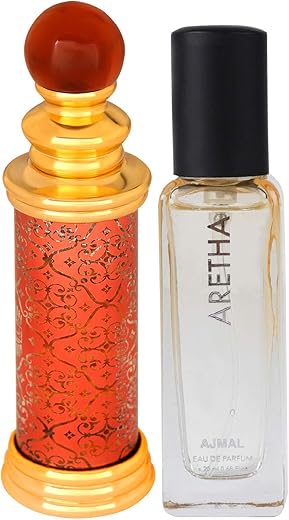 Ajmal Classic Oud CP 10ML & Aretha EDP 20ML for Men & Women Pack of 2 (Total 30ML)