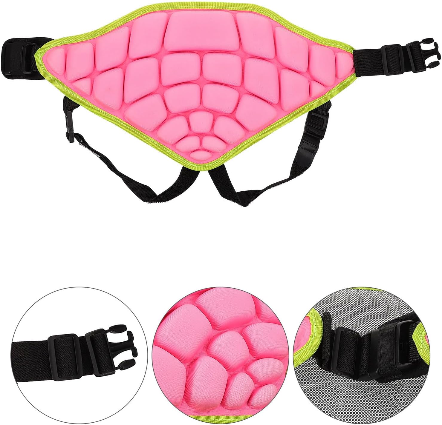 S Padded Skating Hip Protector Shorts Thickened Pink Skiing Butt Pad Outdoor Roller Skating Fall Prevention
