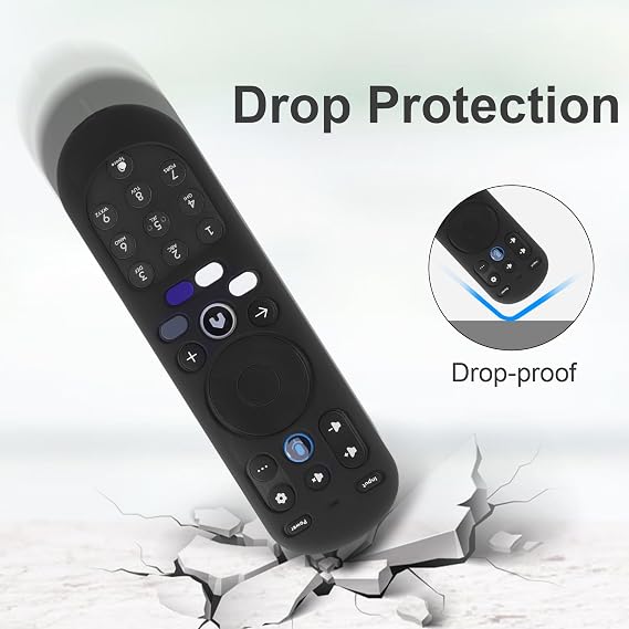 for Xumo Remote Cover Black Sleeve