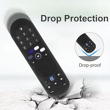 for Xumo Remote Cover Black Sleeve