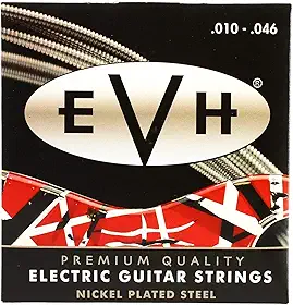 Fender Cordas de guitarra elétrica EVH Premium niqueladas, 010 - .046