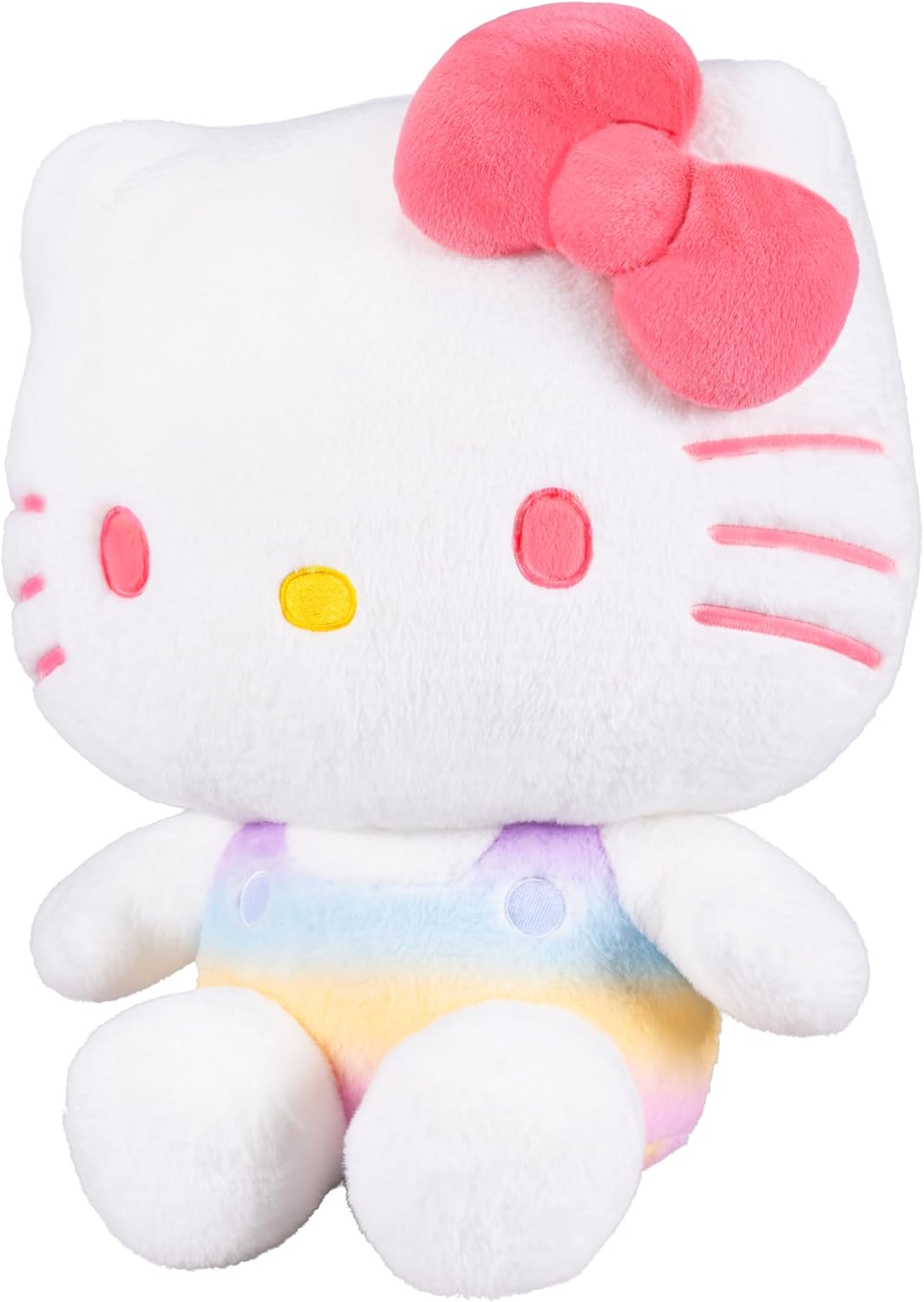 Jazwares Hello Kitty® and Friends, Hello Kitty® 24-inch Soft Rainbow Plush - Officially Licensed Sanrio Product from Ages 6+