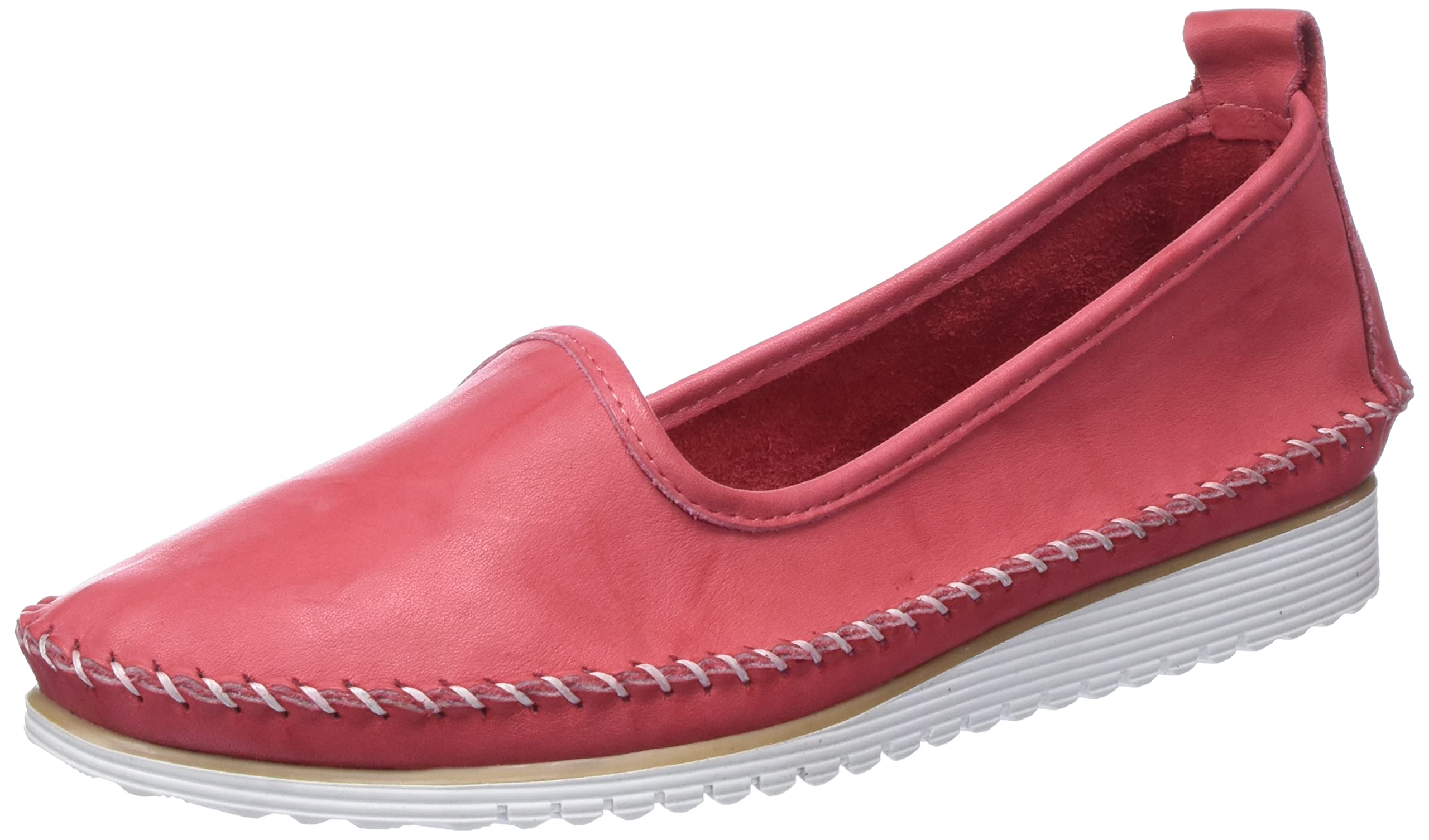 Andrea Conti Ladies Coral Slippers 38 EU, Coral, 6 UK