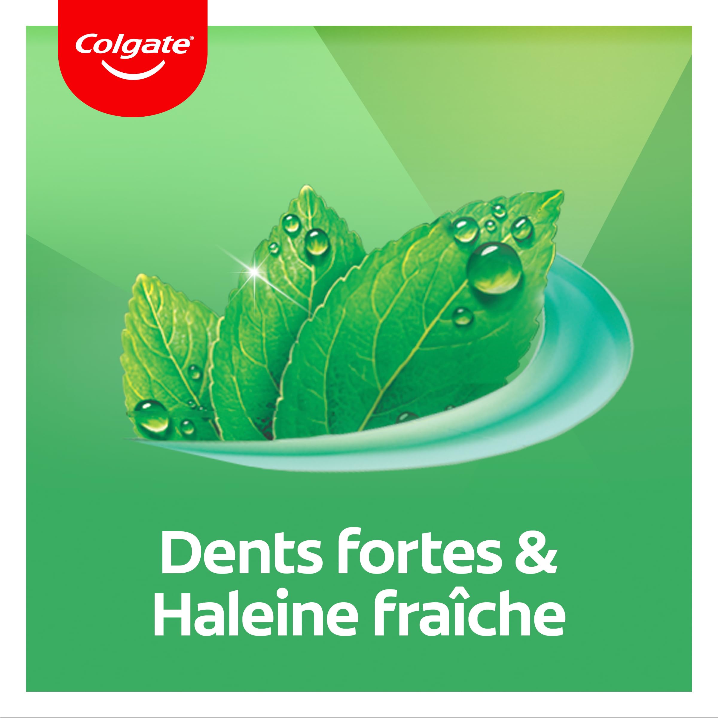Colgate - Dentifricio Clorofilo Freschezza intensa - 96% di ingredienti di origine naturale - 24 x 75 ml